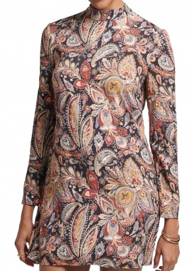 Superdry - Φόρεμα Superdry Mock Neck Mini W8011174A-7ZW Γυναικείο