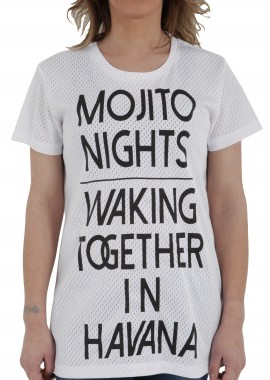 Silvian Heach - Μπλούζα Κοντομάνικη Silvian Heach Broom PGP15244TSFE-BIANCO Γυναικείο