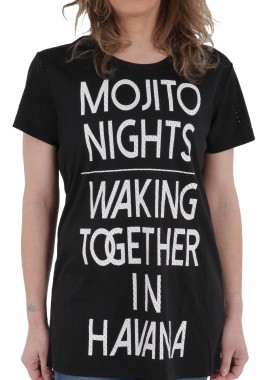 Silvian Heach - Μπλούζα Κοντομάνικη Silvian Heach Broom PGP15244TSFE-NERO Γυναικείο