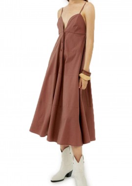 Silvian Heach - Φόρεμα Silvian Heach Μίντι Ivisaur PGP22473VE-BROWN SUG Γυναικείο