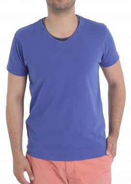 Scotch & Soda - Μπλούζα Κοντομάνικη Scotch & Soda Two In One 14010251114-37 Ανδρικό