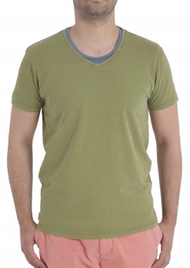 Scotch & Soda - Μπλούζα Κοντομάνικη Scotch & Soda Two In One 14010251114-68 Ανδρικό
