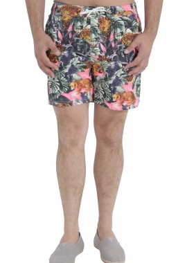 Scotch & Soda - Μαγιό Βερμούδα Scotch & Soda Εμπριμέ 14010384256-H Ανδρικό