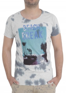 Scotch & Soda - Μπλούζα Κοντομάνικη Scotch & Soda Tie Dye 14010451146-A Ανδρικό