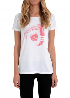 Sneak Aces - Μπλούζα Κοντομάνικη Sneak Aces Ace Water Ink 4030-505-WHITE Γυναικείο