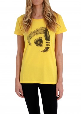 Sneak Aces - Μπλούζα Κοντομάνικη Sneak Aces Ace Water Ink 4030-505-YELLOW Γυναικείο