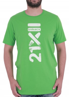 Sneak Aces - Μπλούζα Κοντομάνικη Sneak Aces 21 XII 4033-135-GREEN Ανδρικό