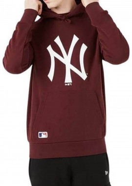 New Era - Μπλούζα Μακρυμάνικη New Era New York Yankees Team Logo Hoodie 12869859-501 Ανδρικό