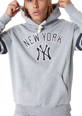 New Era - Μπλούζα Μακρυμάνικη New Era MLB Lifestyle OS Hoody New York Yankees 60416316-030 Ανδρικό