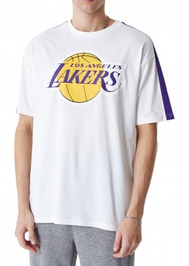 New Era - Μπλούζα Κοντομάνικη New Era NBA Colour Block Los Angeles Lakers 60416360-100 Ανδρικό