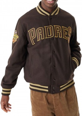 New Era - Μπουφάν New Era Mlb Patch Varsity Sadpadco 60424438-201 Ανδρικό