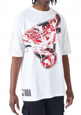 New Era - Μπλούζα Κοντομάνικη New Era Nba Aop Infill Os Chibul 60435415-100 Ανδρικό