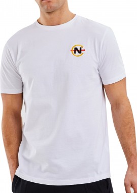 Nautica - Μπλούζα Κοντομάνικη Nautica Bosun 3NCN7D00240-908 Ανδρικό