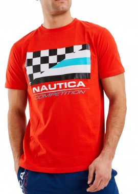 Nautica - Μπλούζα Κοντομάνικη Nautica Primage 3NCN7D00272-823 Ανδρικό