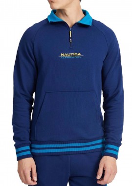 Nautica - Μπλούζα Μακρυμάνικη Nautica Plimpton 1/4 Zip Top 3NCN7E00407-429 Ανδρικό