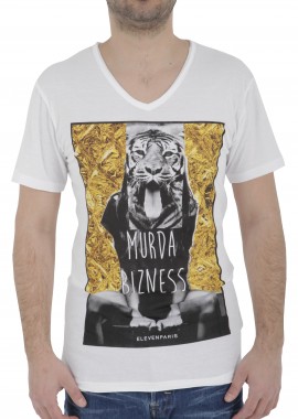 Eleven Paris - Μπλούζα Κοντομάνικη Eleven Paris Arda 15S1LT159-M99 Ανδρικό