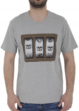 Tee Library - Μπλούζα Κοντομάνικη Tee Library Gamble MAES-0041-MELANGE Ανδρικό