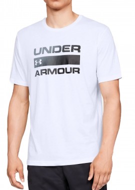 Under Armour - Μπλούζα Κοντομάνικη Under Armour Team Issue Wordmark 1329582-100 Ανδρικό
