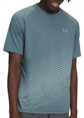 Under Armour - Μπλούζα Κοντομάνικη Under Armour Tech Fade SS 6005916-587 Ανδρικό
