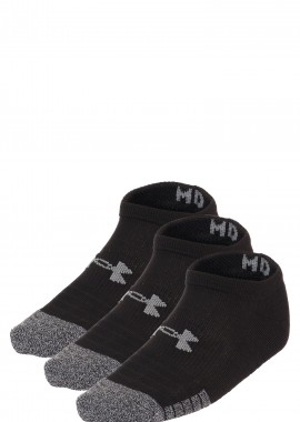 Under Armour - Κάλτσες Under Armour Heatgear 3pk No Show Yth 1375584-001 Unisex Παιδικό