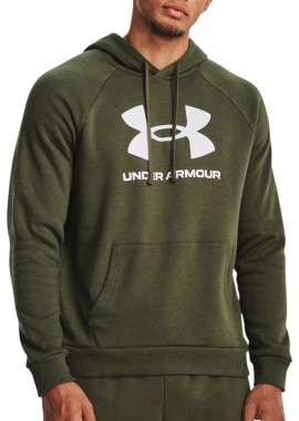 Under Armour - Μπλούζα Μακρυμάνικη Under Armour Rival Fleece Logo Hoodie 1379758-390 Ανδρικό