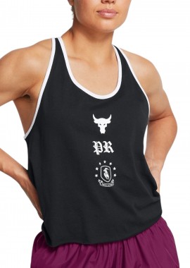 Under Armour - Μπλούζα Αμάνικη Under Armour Project Rock Boh 1386439-001 Γυναικείο