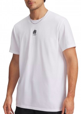 Under Armour - Μπλούζα Κοντομάνικη Under Armour Curry Heavyweight Logo 1387107-100 Ανδρικό