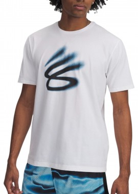 Under Armour - Μπλούζα Κοντομάνικη Under Armour Curry Playable 1 1390407-100 Ανδρικό