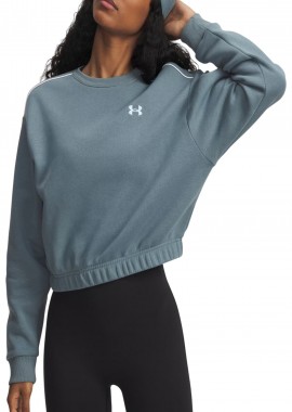 Under Armour - Μπλούζα Μακρυμάνικη Under Armour UA Rival Fleece Piped Crew 6007035-587 Γυναικείο