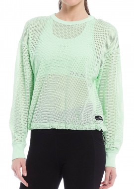 DKNY - Μπλούζα Μακρυμάνικη DKNY Διάτρητη DP0T7962-SMT Γυναικείο