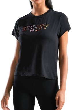 DKNY - Μπλούζα Κοντομάνικη DKNY Sport Logo DP1T8020-BLK Γυναικείο