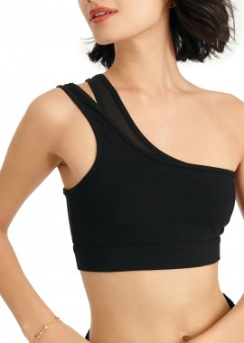 DKNY - Μπουστάκι DKNY Με Έναν Ώμο DP2T8590-BLK Γυναικείο