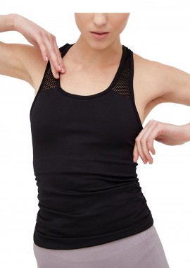 DKNY - Μπλούζα Αμάνικη DKNY Logo DP2T8851-BLK Γυναικείο