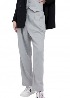DKNY - Παντελόνι Υφασμάτινο DKNY Ψηλόμεσο P3DKCR52-EIH Γυναικείο