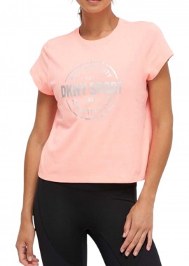 DKNY - Μπλούζα Κοντομάνικη DKNY Logo DP3T9563-APK Γυναικείο