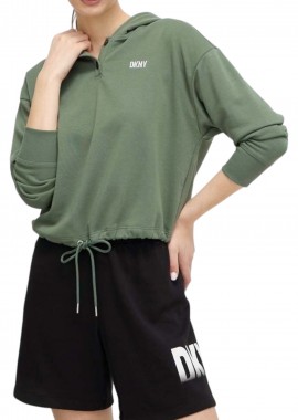 DKNY - Μπλούζα Μακρυμάνικη DKNY Με Κουκούλα Logo DP3T9723-FW7 Γυναικείο