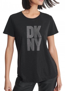 DKNY - Μπλούζα Κοντομάνικη DKNY Group 10N P3JHXDNA-BLK Γυναικείο