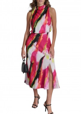 DKNY - Φόρεμα DKNY Αμάνικο Printed P4JBNZ22-JYS Γυναικείο