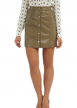 Guess - Φούστα Guess Carola Faux Leather W3YD65WF8Q0-G8K2 Γυναικείο