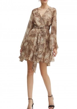 Guess - Φόρεμα Guess Laila MIni Flare W4YK29WDW82-P1IE Γυναικείο
