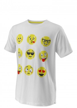 Wilson - Μπλούζα Κοντομάνικη Wilson Emoti-Fun Tech Tee WRA807402-00 Αγόρι