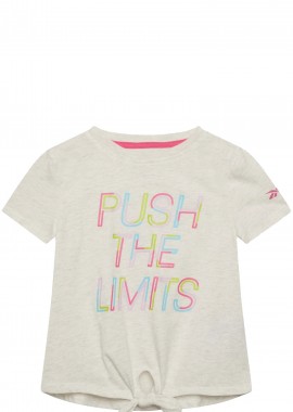 Reebok - Μπλούζα Κοντομάνικη Reebok Limits H4387RGI-OATMEAL Κορίτσι