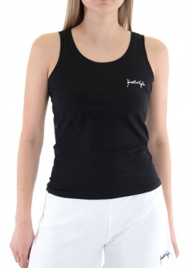 Kendal + Kylie - Μπλούζα Αμάνικη Kendal + Kylie Basic KKW3611610-BLACK Γυναικείο