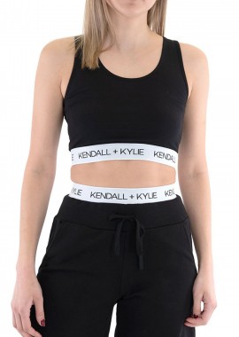 Kendal + Kylie - Μπουστάκι Kendal + Kylie Waist Logo KKW3611669-BLACK Γυναικείο
