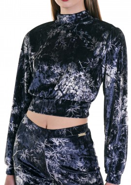 Kendal + Kylie - Μπλούζα Μακρυμάνικη Kendal + Kylie Open Back Tie KKW3704002-TYPE Γυναικείο