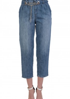 Liu Jo - Παντελόνι Jean Liu Jo Denim Με Αλυσίδα UA2133 DS609-78272 Γυναικείο