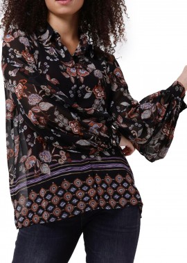 Liu Jo - Πουκάμισο Μακρυμάνικο Liu Jo Georgette Stampata WF2344T3261-R9419 Γυναικείο