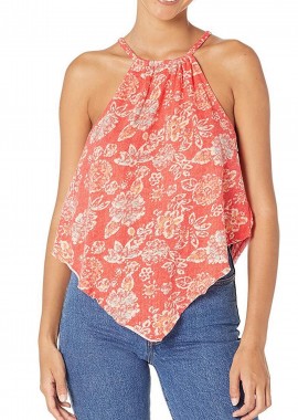 Free People - Top Free People Daisy Tank OB1472621-STRAWBERRY COMBO Γυναικείο