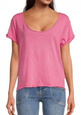 Free People - Μπλούζα Κοντομάνικη Free People Dylan OB1636660-AURORA Γυναικείο