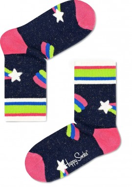 Happy Socks - Κάλτσες Happy Socks Kids Shooting Star Rib KSST14-6500-1000 Unisex Παιδικό
